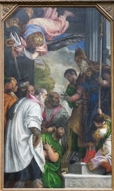 Die Weihe des heiligen Nikolaus von (1528 88) Veronese