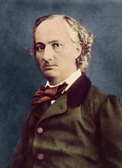 Porträt von Charles Baudelaire (Paris) von Nadar