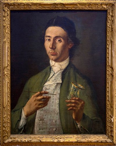 Porträt von Osvaldo Brussa von (attr.to) Italian School
