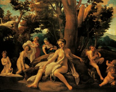 Leda von (c.1489 1534) Correggio