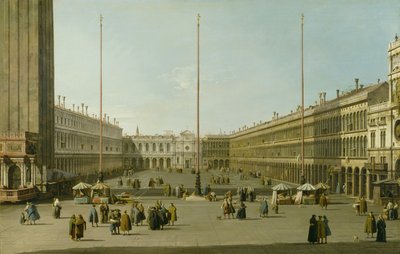 Der Markusplatz von Giovanni Antonio Canal
