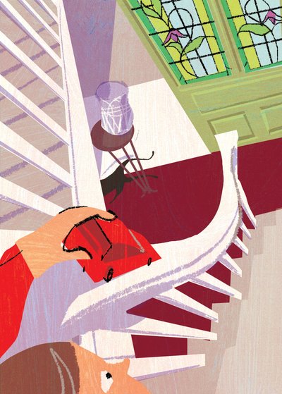 Geländer, 2016 von A.Richard Allen