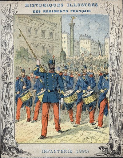 Französische Infanterie von A. Demarle