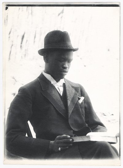 Sekhome, Khamas Sohn, ca. 1910 von A. E. Hargreave