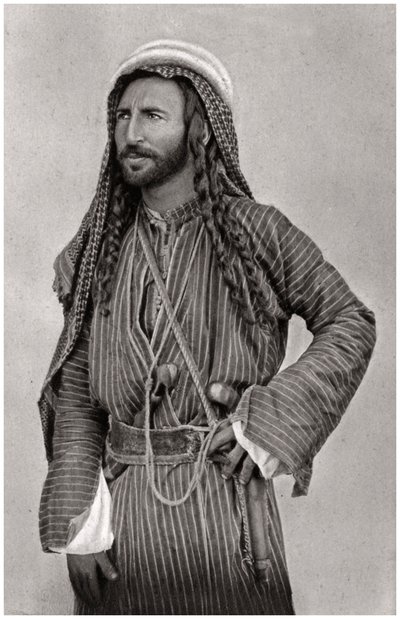 Ein Beduine der Wüste, Irak, 1925 von A. Kerim