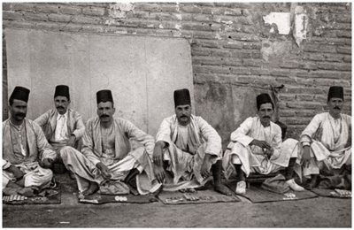 Türkische Geldwechsler, Bagdad, Irak, 1925 von A. Kerim