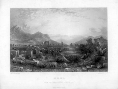 Ephesus, Türkei, 19. Jahrhundert von A. Willmore