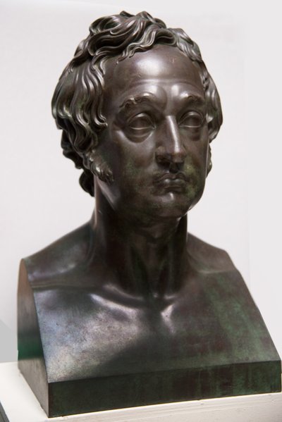 Büste von Vincenzo Monti von Abbondio Sangiorgio