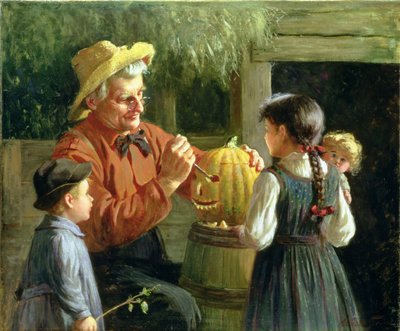 Jack-o-Lantern von Abbott Fuller Graves
