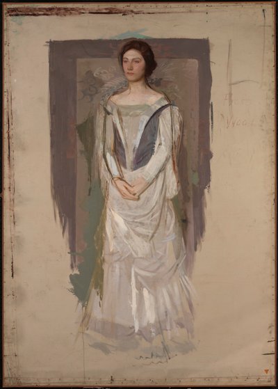 Stehende Frau von Abbott Handerson Thayer