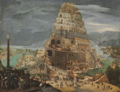 Der Turm von Babel von Abel Grimmer or Grimer