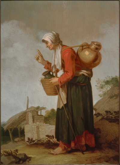 Bäuerin von Abraham Bloemaert