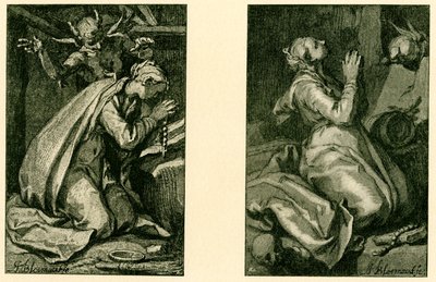 Heilige Büßer von Abraham Bloemaert
