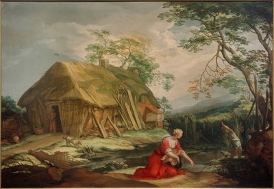 Latona und die lykischen Bauern von Abraham Bloemaert