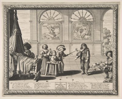 Kindheit, 1636 von Abraham Bosse