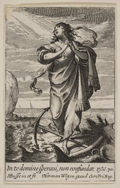 Hoffnung, 1636 von Abraham Bosse