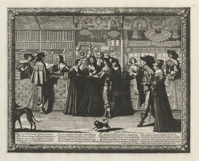 Die Galerie von Paris von Abraham Bosse