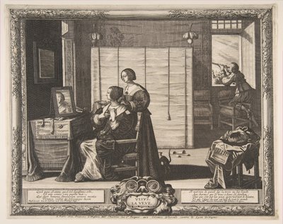 Sehen, 1635-38 von Abraham Bosse