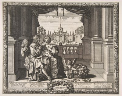 Frühling (1635-37) von Abraham Bosse