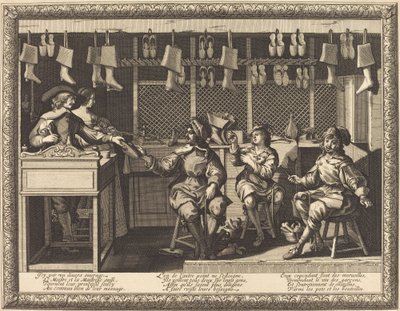 Der Schuster von Abraham Bosse