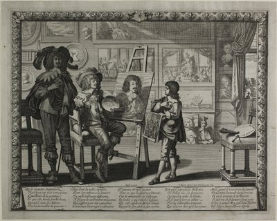Der edle Maler von Abraham Bosse