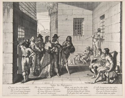 Gefangenenbesuch von Abraham Bosse
