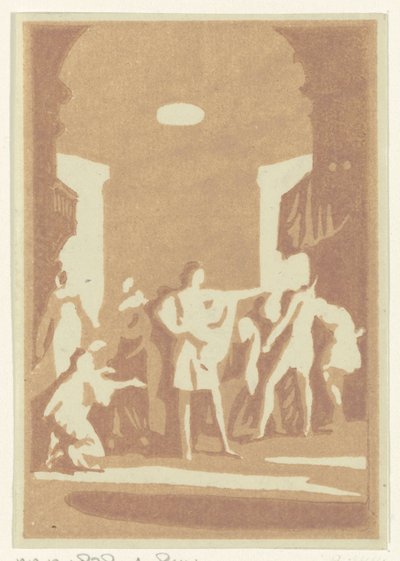 Tonblöcke von Antipater von Abraham Delfos