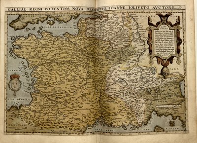 Theatrum orbis terrarum von Abraham; Diesth Ortelius