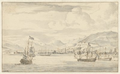 Ansicht von Smyrna (Izmir) von Abraham Storck