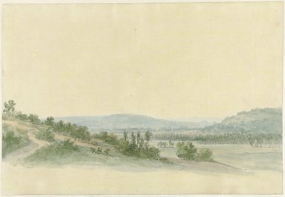 Hügelige Landschaft von Abraham Teerlink
