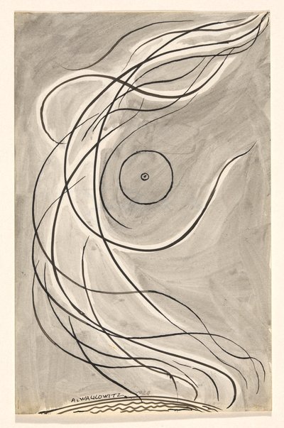 Tanzabstraktion: Isadora Duncan von Abraham Walkowitz
