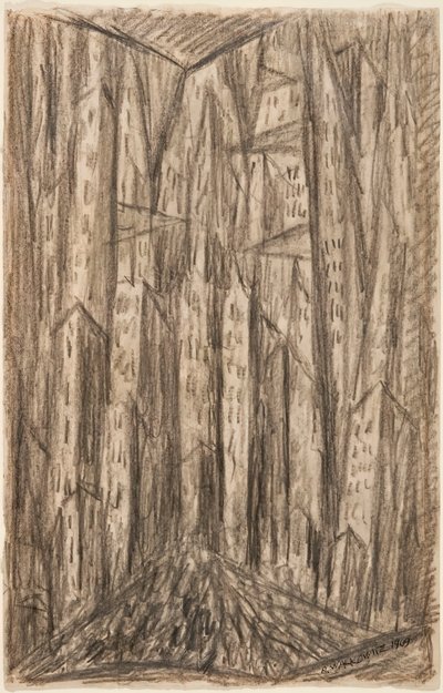 Die Stadt, 1909 von Abraham Walkowitz