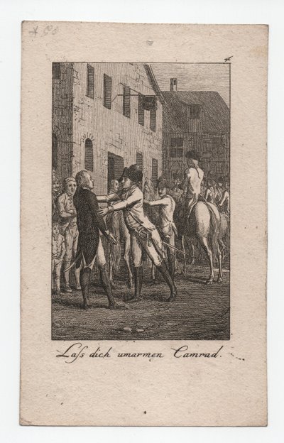 Lass dich umarmen, Kamerad von Abraham Wolfgang Küffner