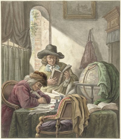 Die Gelehrten von Abraham van (after) Strij