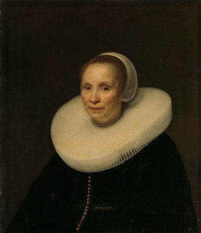 Porträt einer Frau von Abraham van den Tempel