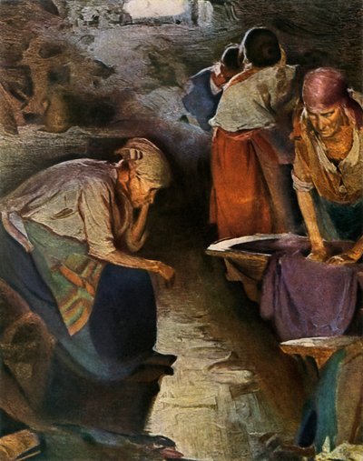 Waschfrauen, 1901, 1965 von Abram Arkhipov