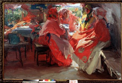 Die Besucher von Abram Efimovich Arkhipov