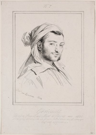 Théodore Géricault von Achille Devéria