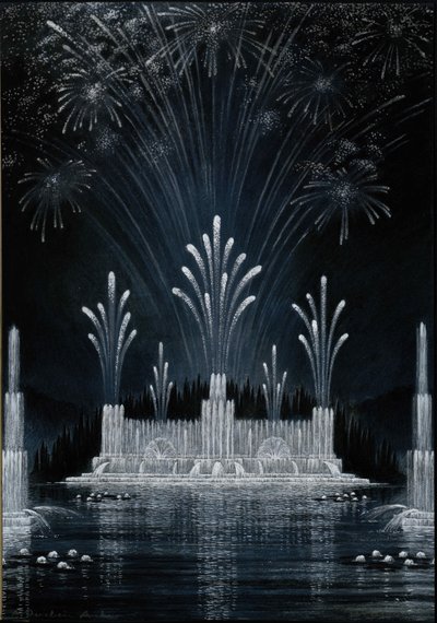 Große leuchtende Wasser von Achille Duchêne