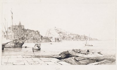 Hafen von Gaeta von Achille Gigante