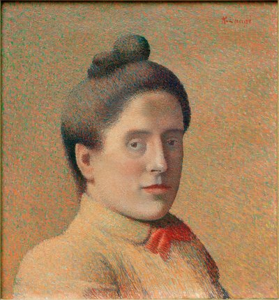 Frauenporträt von Achille Lauge