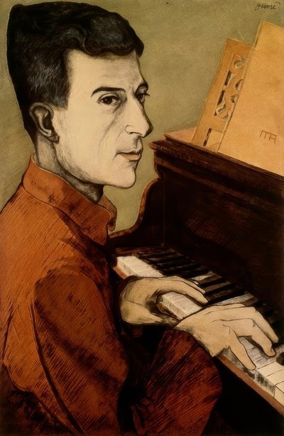 Maurice Ravel von Achille Ouvré