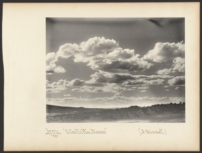 Cibollitta Mesa. (Ein Sonnenuntergang.) von Adam Clark “A. C.” Vroman