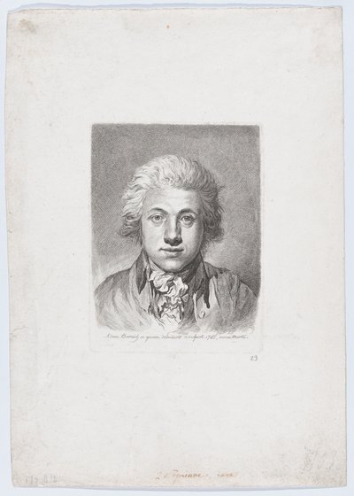 Selbstporträt von Adam von Bartsch