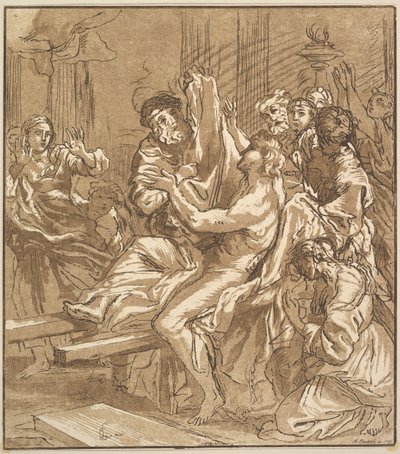 Das Wunder von Naim, 1786 von Adam von Bartsch