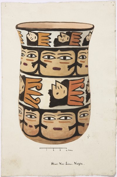 Vase aus Nazca, Peru von Adela Breton