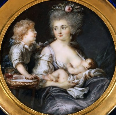 Madame Mitoire und ihre Kinder von Adelaide Labille Guiard