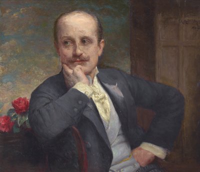 Adolfo Müller-Ury Selbstporträt von Adolfo Müller Ury