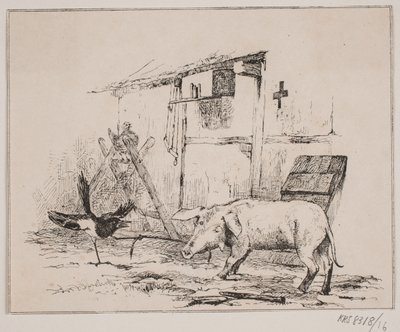 Der Schaden und das Schwein von Johan Adolph Kittendorff