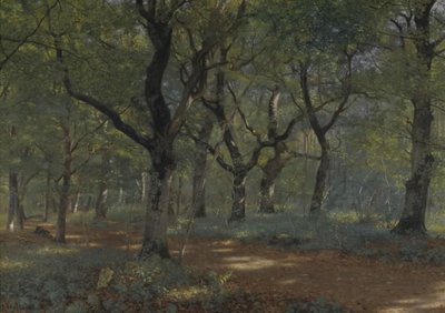 Im Wald von Adolph Larsen